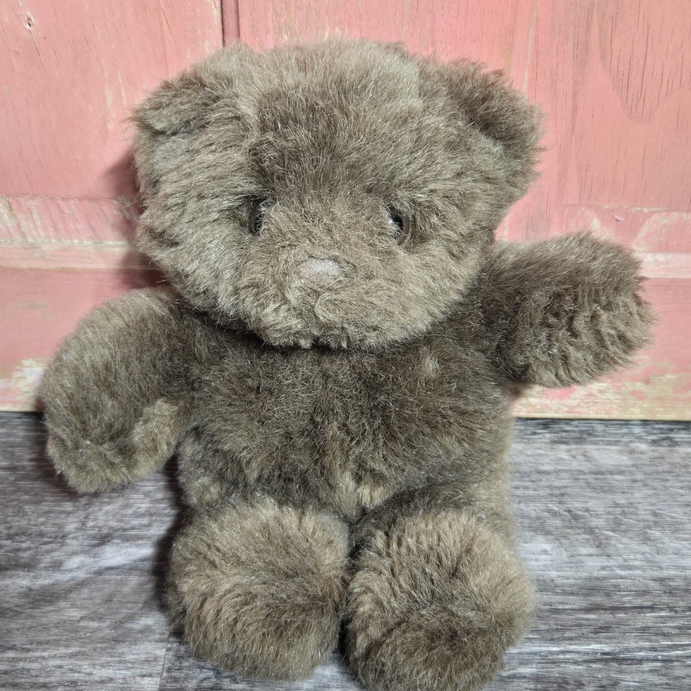 Ganz Bros Plush Brown Teddy Bear Stuffed Toy 1990 Heritage Collection 11"